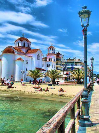 Thomas Studios & Apartments Paralia Bagian luar foto